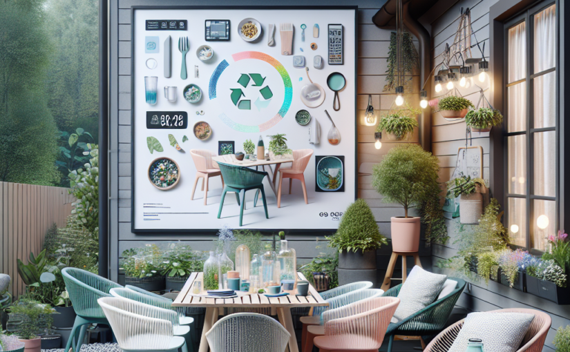 Mobiliário de Plástico Reciclado: Uma Escolha Consciente para um Futuro Sustentável