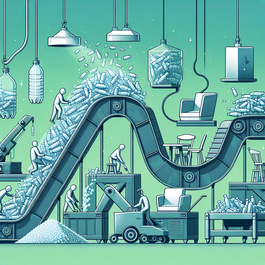 Transformando Garrafas PET em Cadeiras e Mesas Sustentáveis