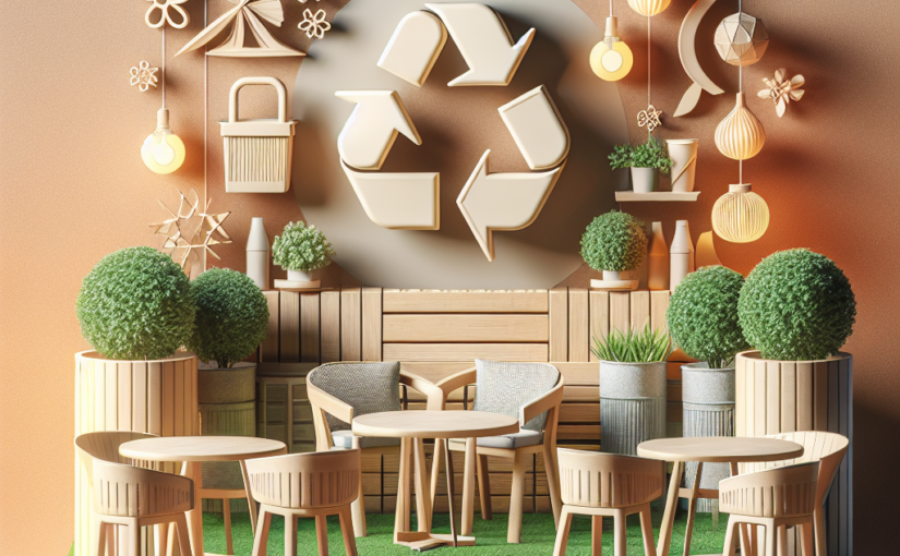 Mobiliário de Plástico Reciclado para Áreas Externas: Resistência e Estilo