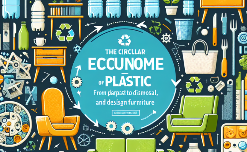 A Economia Circular do Plástico: Do Descarte ao Mobiliário de Design