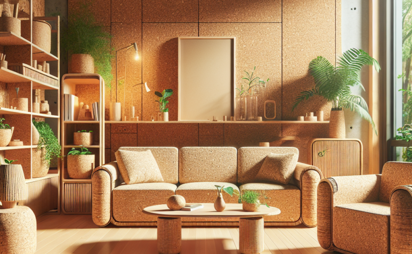 Cortiça no Mobiliário: Versatilidade e Sustentabilidade em Cada Detalhe