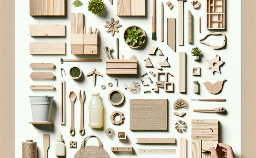 DIY: Crie Seu Próprio Mobiliário Sustentável com Materiais Orgânicos