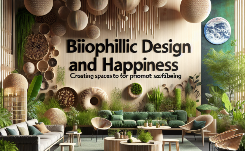 Design Biofílico e Felicidade: Criando Espaços que Promovem a Satisfação