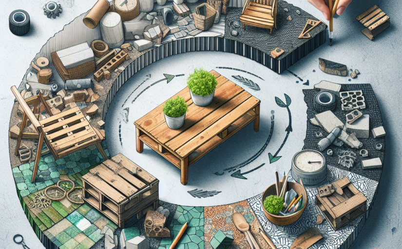 Upcycling de Materiais de Construção: Transformando Entulho em Design Sustentável