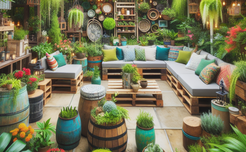 Design de Jardins com Upcycling: Criando Espaços Verdes e Sustentáveis