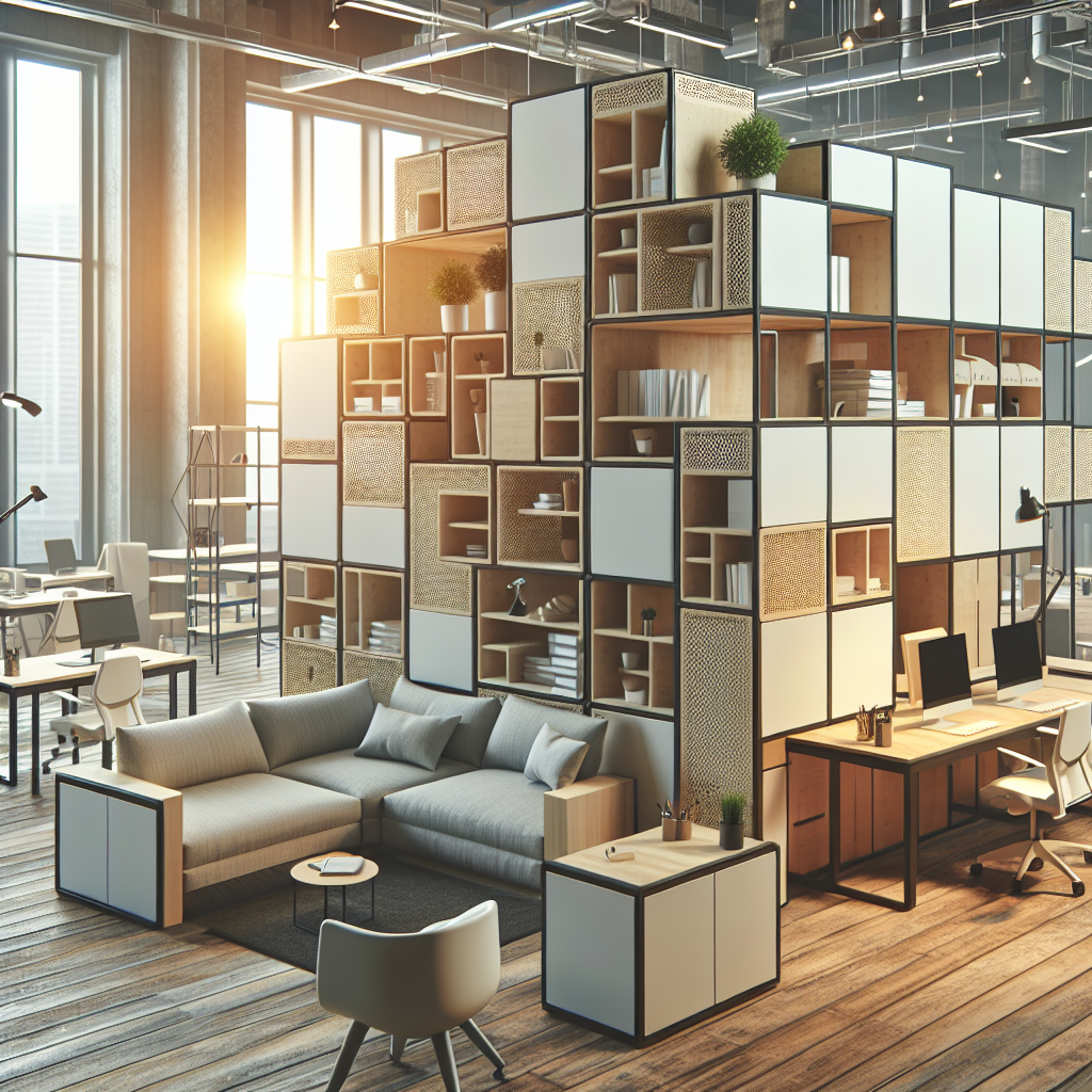 Mobiliário Modular para Espaços de Coworking: Criando Ambientes Colaborativos