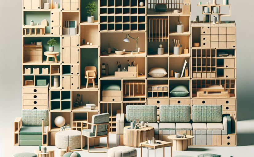 Mobiliário modular e a sua relação com o design de produto