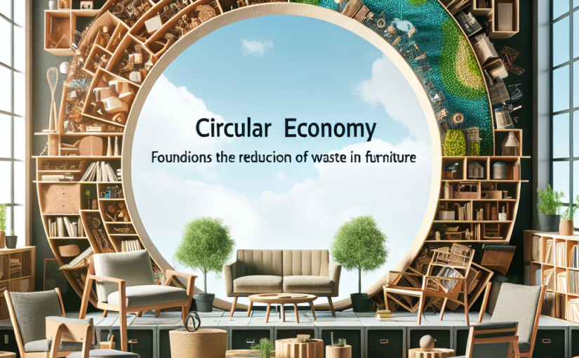 Economia Circular e a Redução do Desperdício no Mobiliário