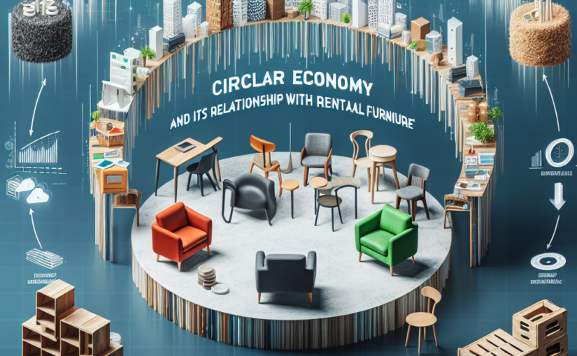 Economia circular e a sua relação com o mobiliário de aluguer