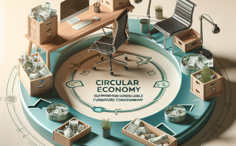 Consumo de Mobiliário de Empresas Sustentáveis: Apoiando a Economia Circular