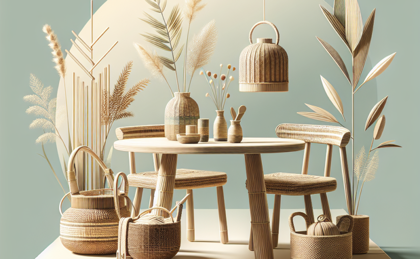 Mobiliário de Fibras Naturais Locais: Sustentabilidade e Tradição em Harmonia