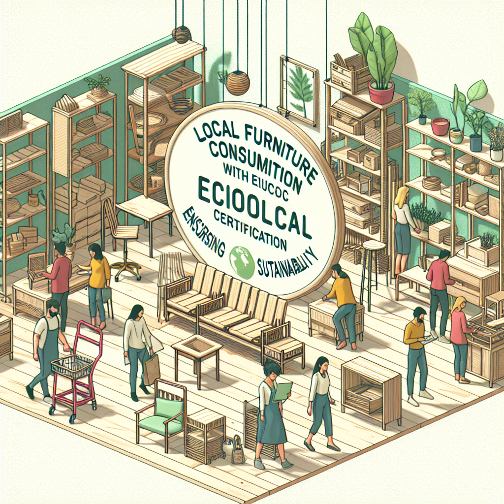 Consumo de Mobiliário com Certificação Ecológica Local: Garantindo a Sustentabilidade