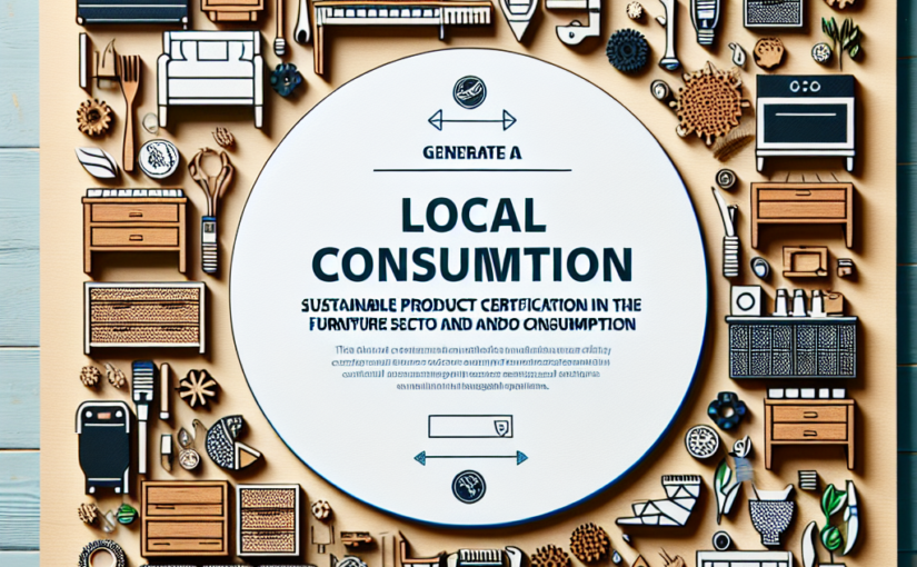 Consumo Local e a Certificação de Produtos Sustentáveis no Setor de Mobiliário