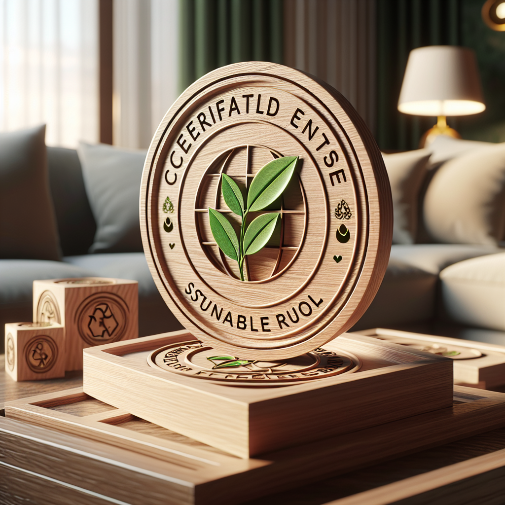 Mobiliário de Madeira Certificada: Garantindo a Origem Sustentável