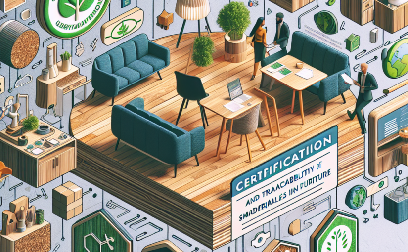 Certificações e a rastreabilidade dos materiais no mobiliário