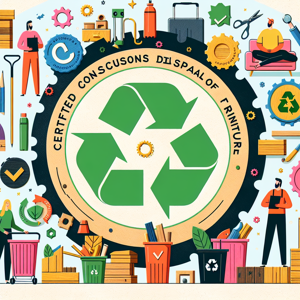 Consumo de Mobiliário com Descarte Consciente Certificado: Reciclando e Reutilizando