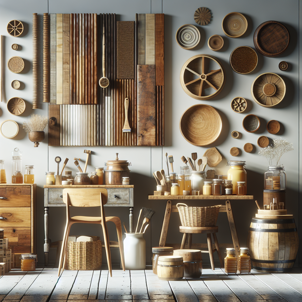 Acabamentos feitos de ceras naturais