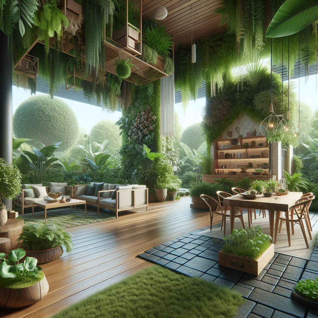 Conexão com a Terra no Design Biofílico: Jardins e Hortas