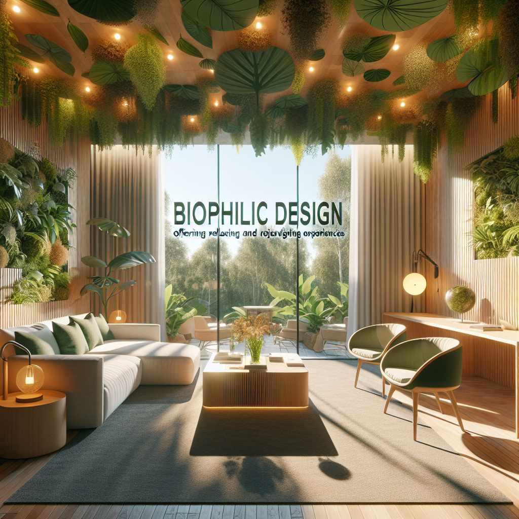 Design Biofílico em Hotéis: Oferecendo Experiências Relaxantes e Revigorantes