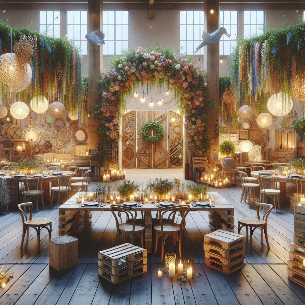 Design de Eventos com Upcycling: Criando Ambientes Memoráveis e Sustentáveis