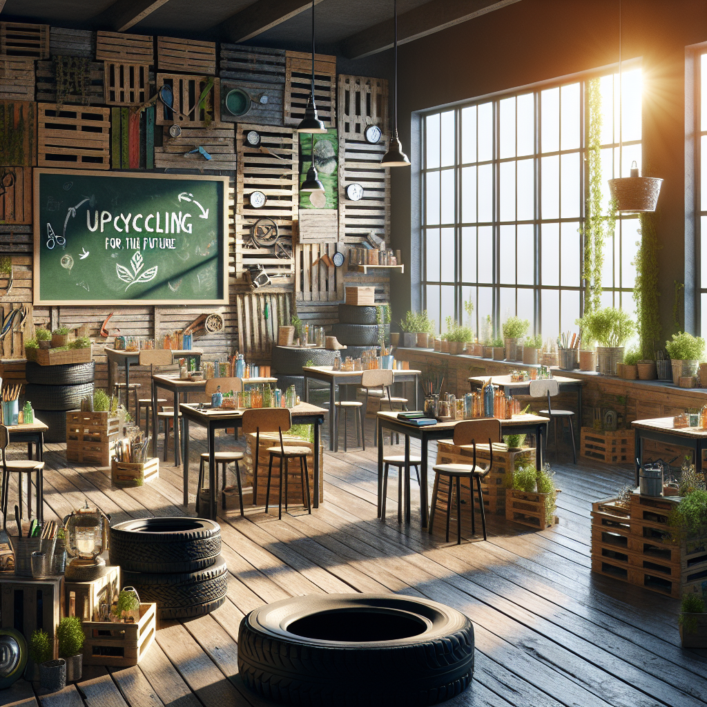 Upcycling e a Educação para o Futuro: Ensinando a Criar um Mundo Sustentável