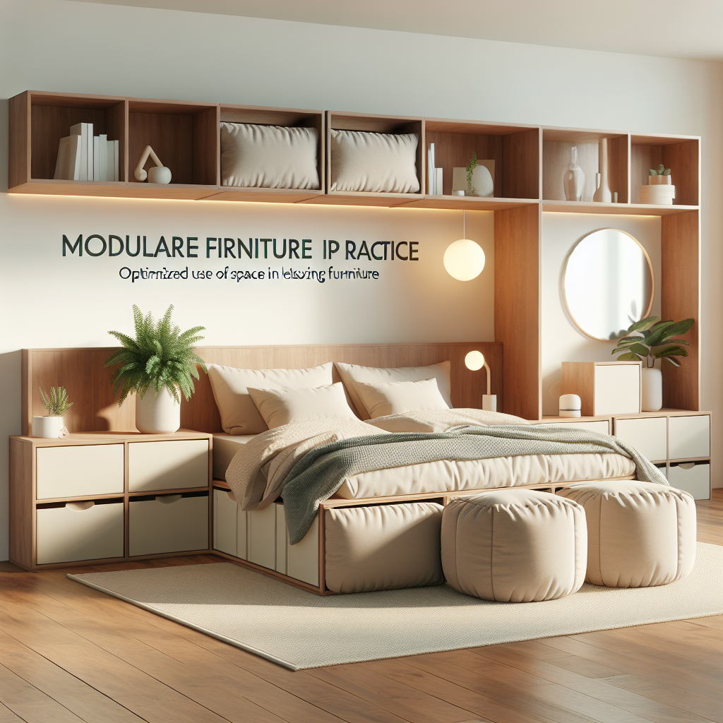 Mobiliário Modular para Quartos: Otimizando Espaços e Criando Ambientes Relaxantes