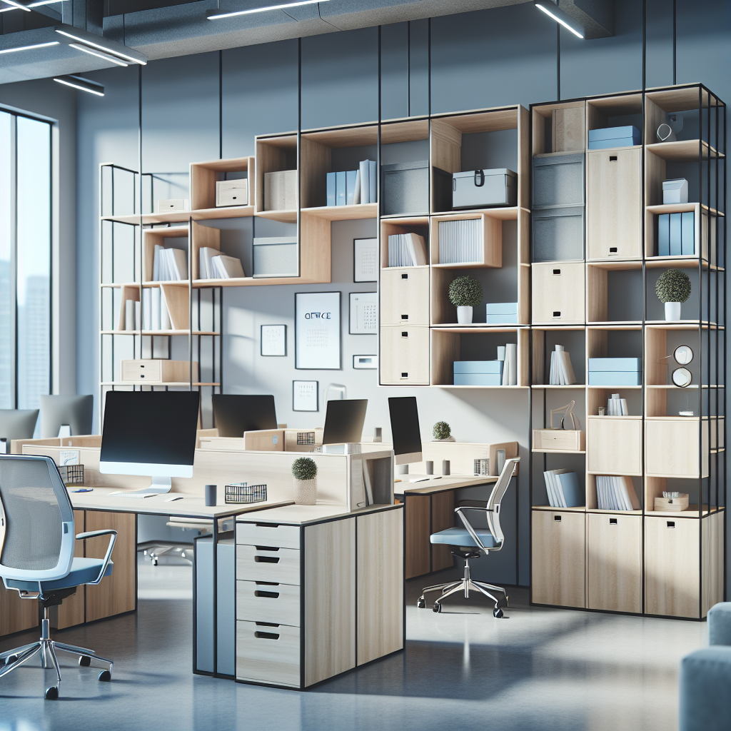 Mobiliário Modular para Escritórios: Criando Ambientes Produtivos e Flexíveis