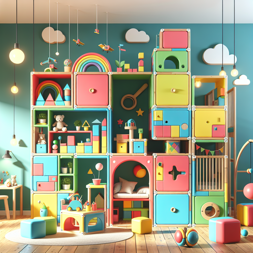 Mobiliário Modular para Espaços Infantis: Criando Ambientes Divertidos e Seguros