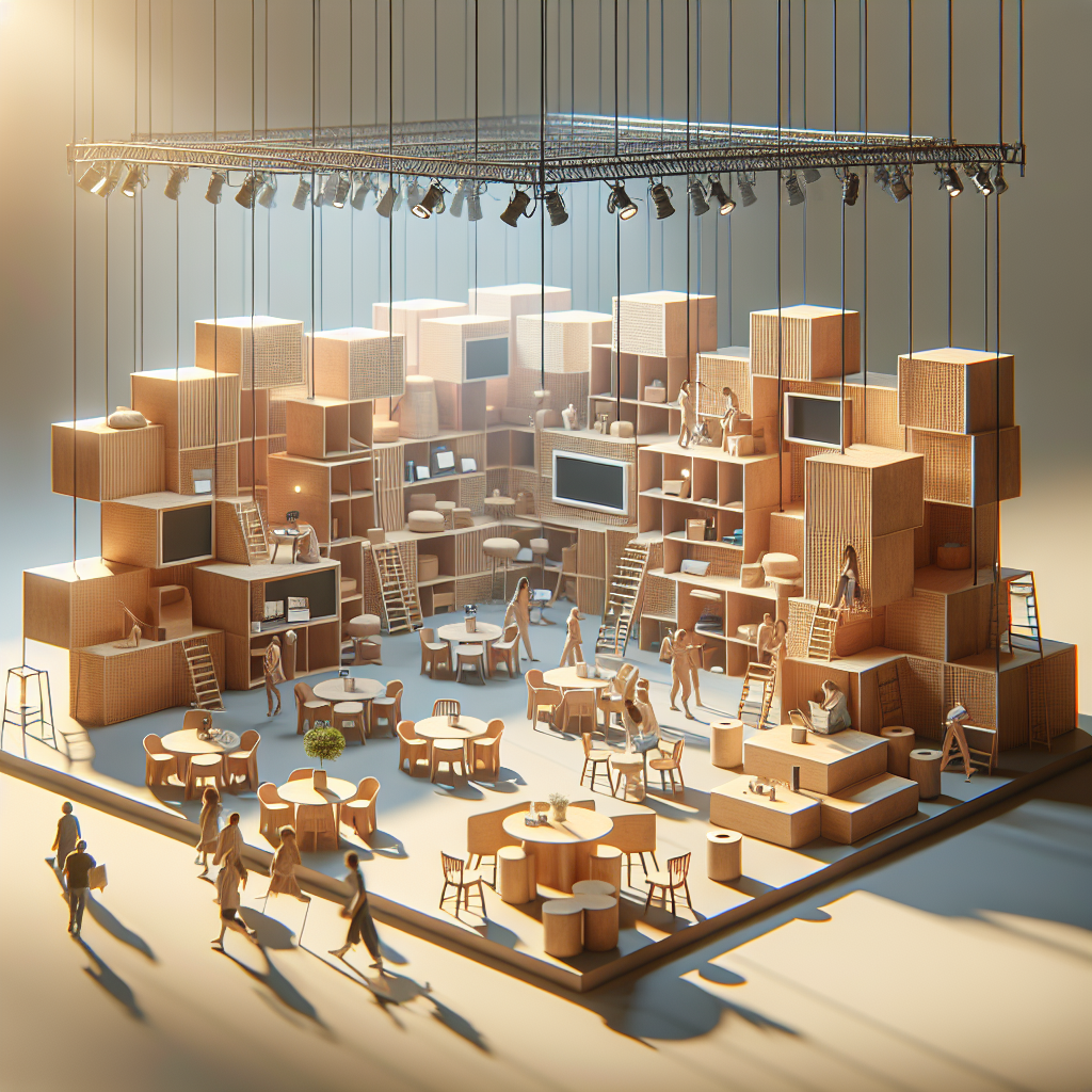 Mobiliário Modular para Eventos e Exposições: Criando Ambientes Temporários e Sustentáveis