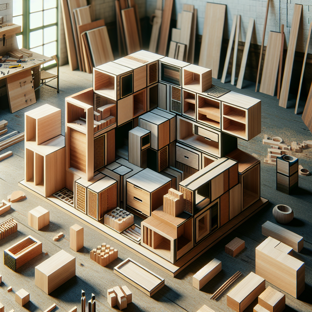 Mobiliário modular e a sua relação com a marcenaria