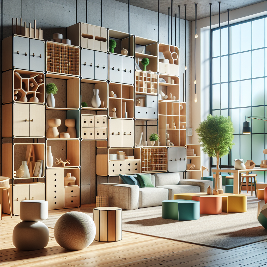 Mobiliário Modular e a Expressão Individual: Criando Peças que Refletem a Personalidade