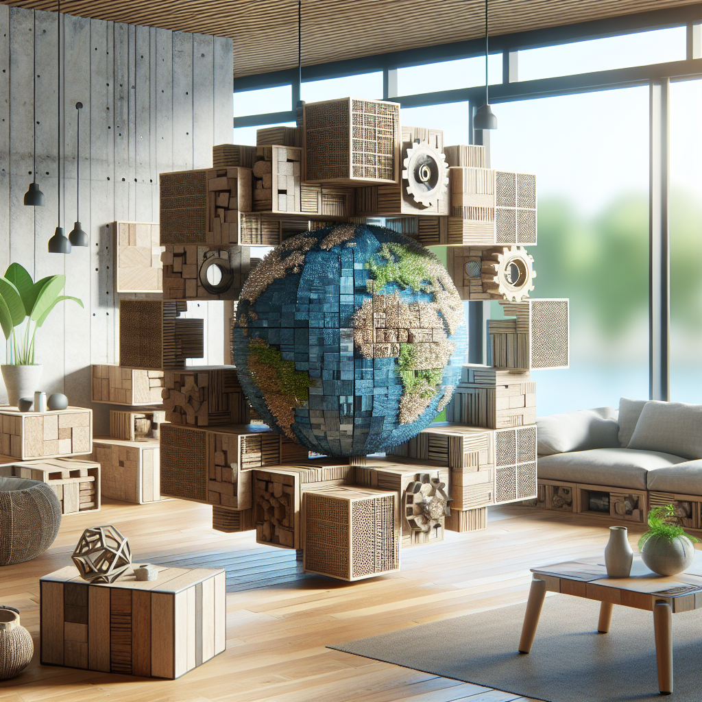 Mobiliário Modular e a Redução do Impacto Ambiental: Design Consciente e Responsável