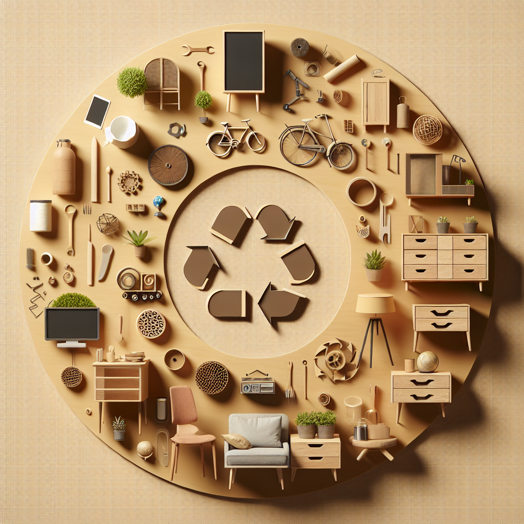 Economia Circular no Mobiliário: Um Ciclo de Sustentabilidade