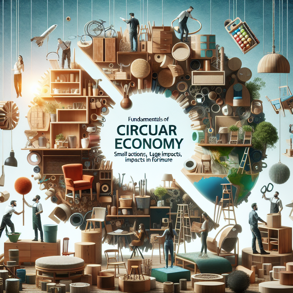 Economia Circular em Escala Humana: Pequenas Ações, Grandes Impactos no Mobiliário