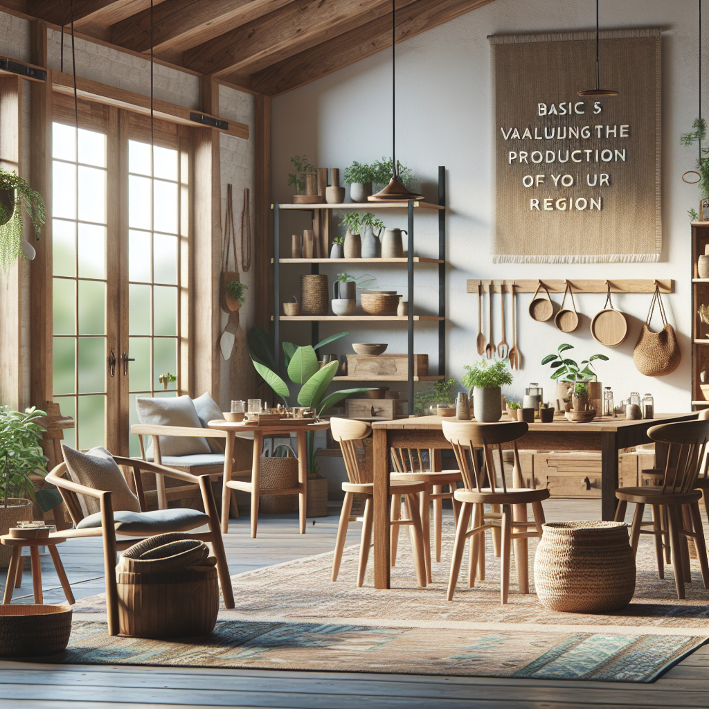 Consumo Local de Mobiliário: Valorizando a Produção da Sua Região