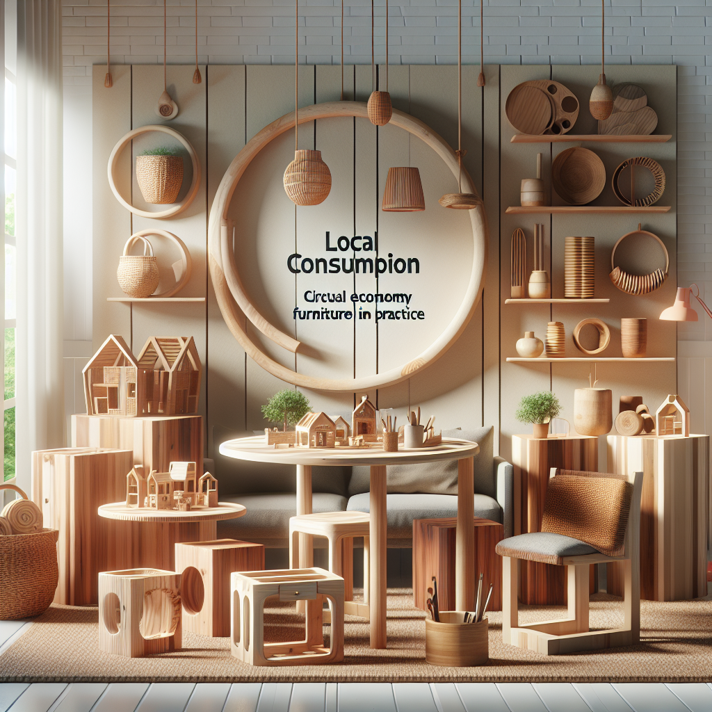 Mobiliário de Materiais Inovadores Locais: A Economia Circular na Prática