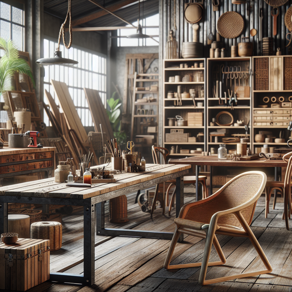 Design de Mobiliário Local: Criando Peças Únicas e Sustentáveis