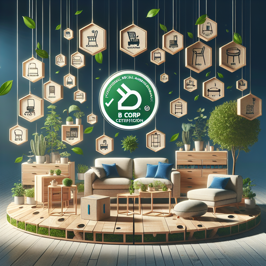 Certificação B Corp: Empresas de Mobiliário com Impacto Social e Ambiental Positivo