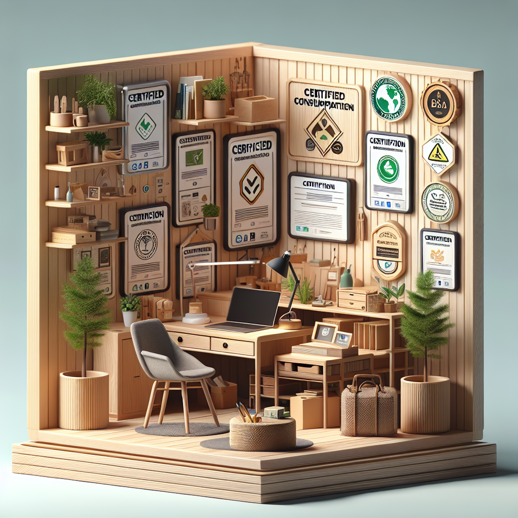 Certificações e a importância de verificar os rótulos no mobiliário