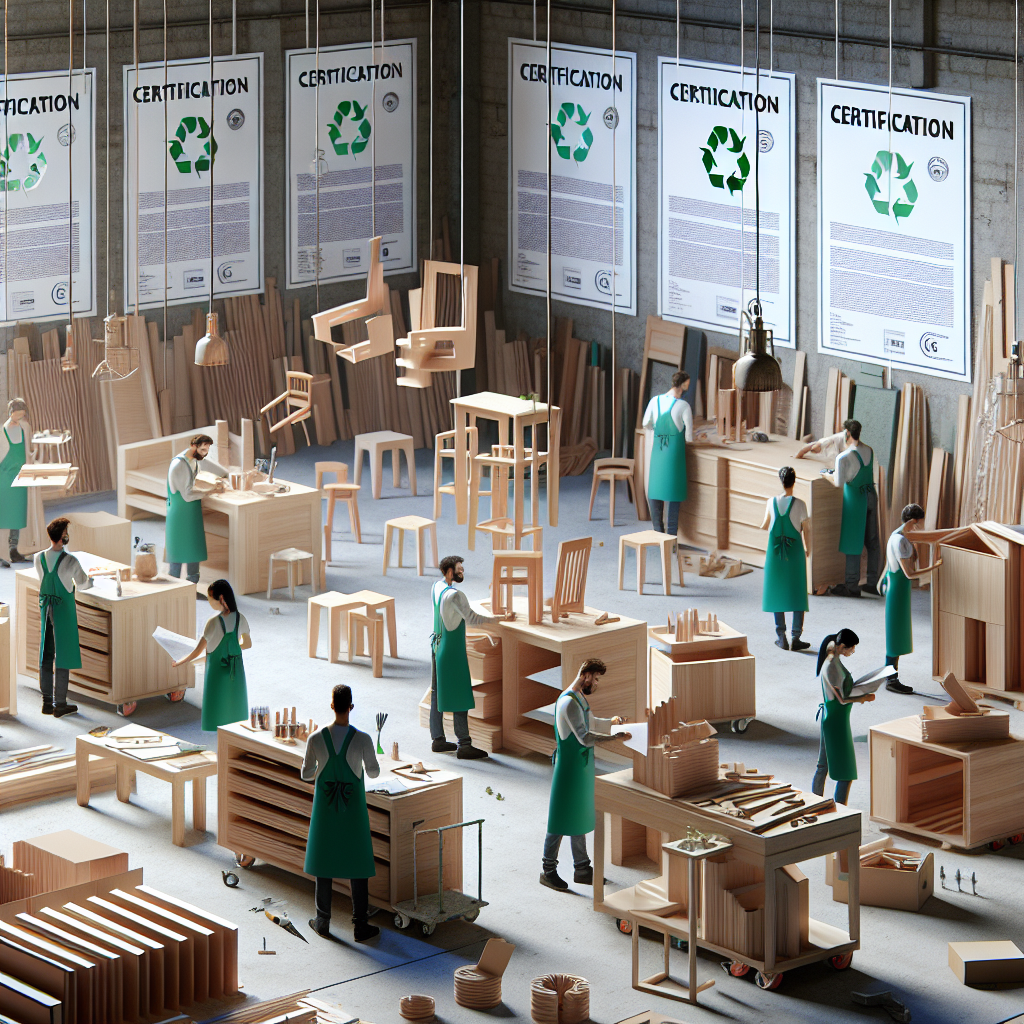 Certificações e a Criação de Empregos Verdes no Setor de Mobiliário
