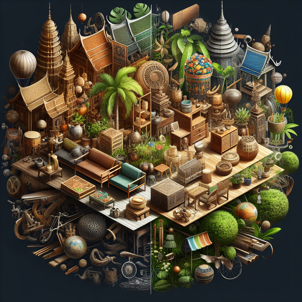 Mobiliário reciclado e a sua relação com a cultura local