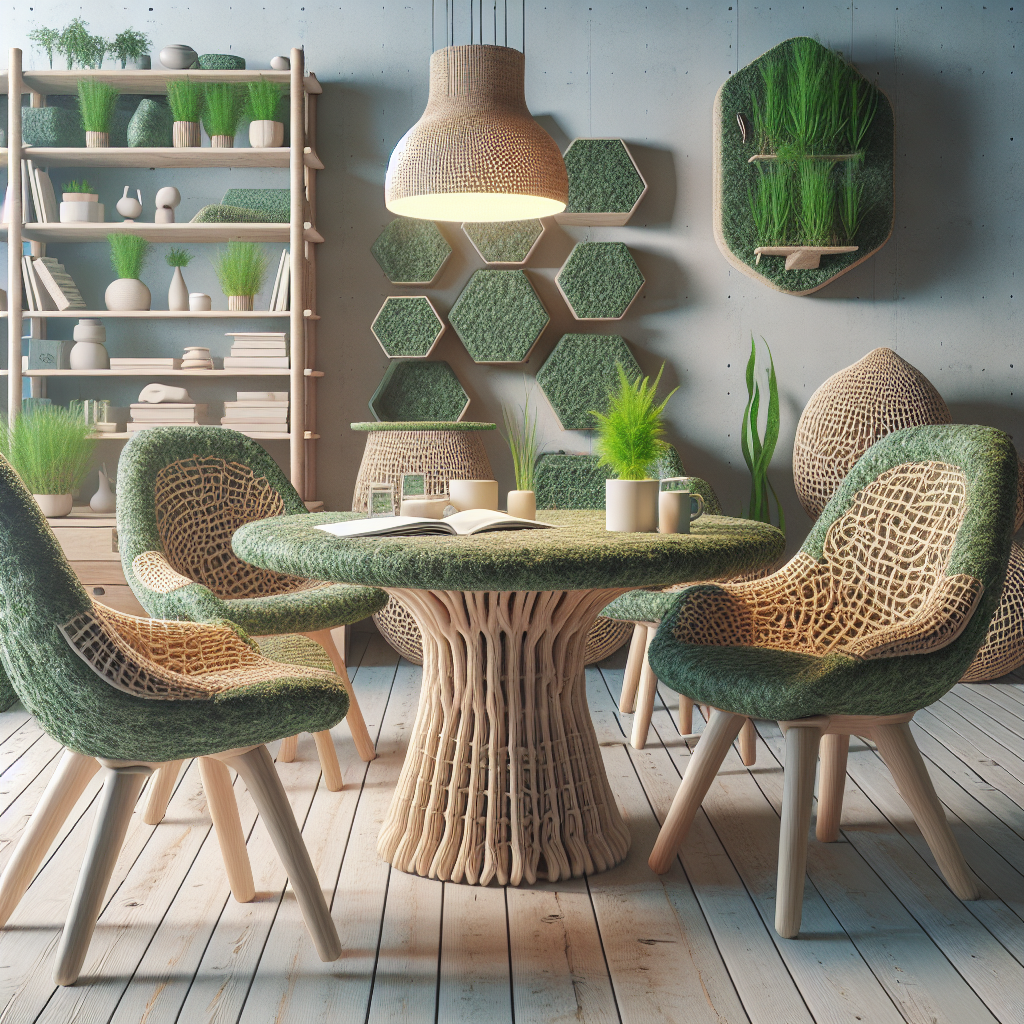 Mobiliário de Algas Marinhas: Uma Nova Fronteira da Sustentabilidade