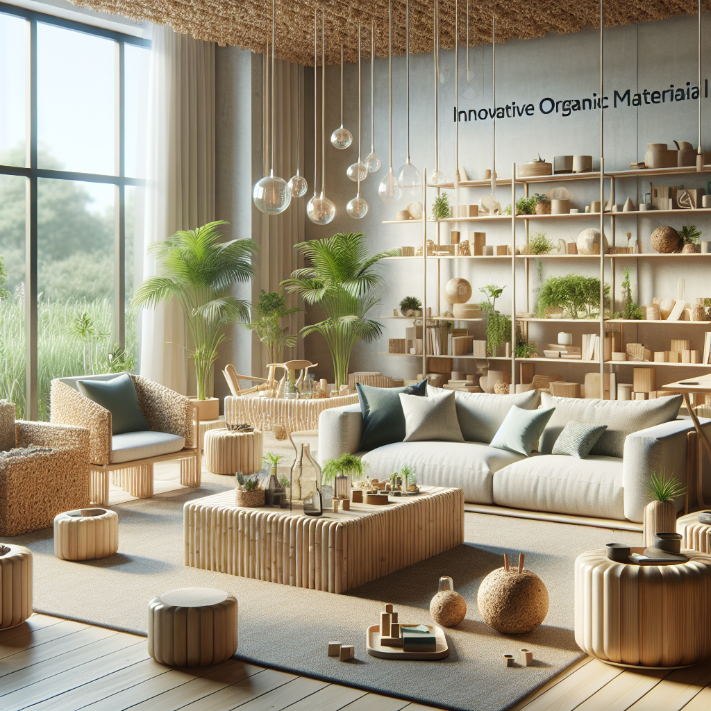Mobiliário de Materiais Orgânicos Inovadores: Uma Escolha Consciente para um Futuro Sustentável