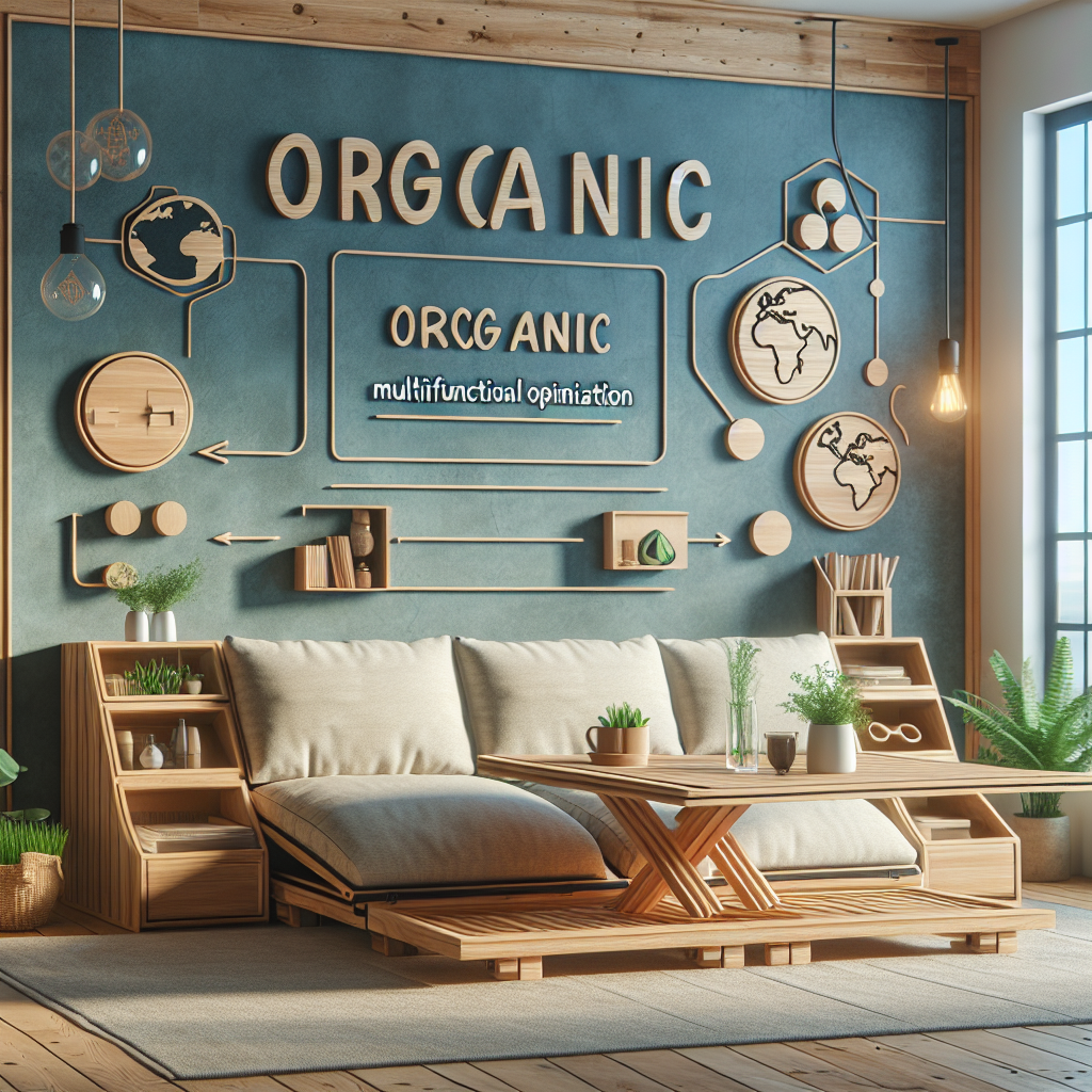 Mobiliário Multifuncional Orgânico: Otimizando Espaços e Reduzindo o Impacto Ambiental