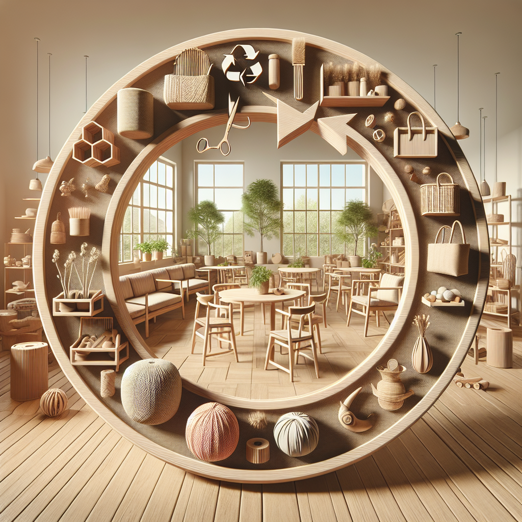 O papel do mobiliário orgânico na economia circular