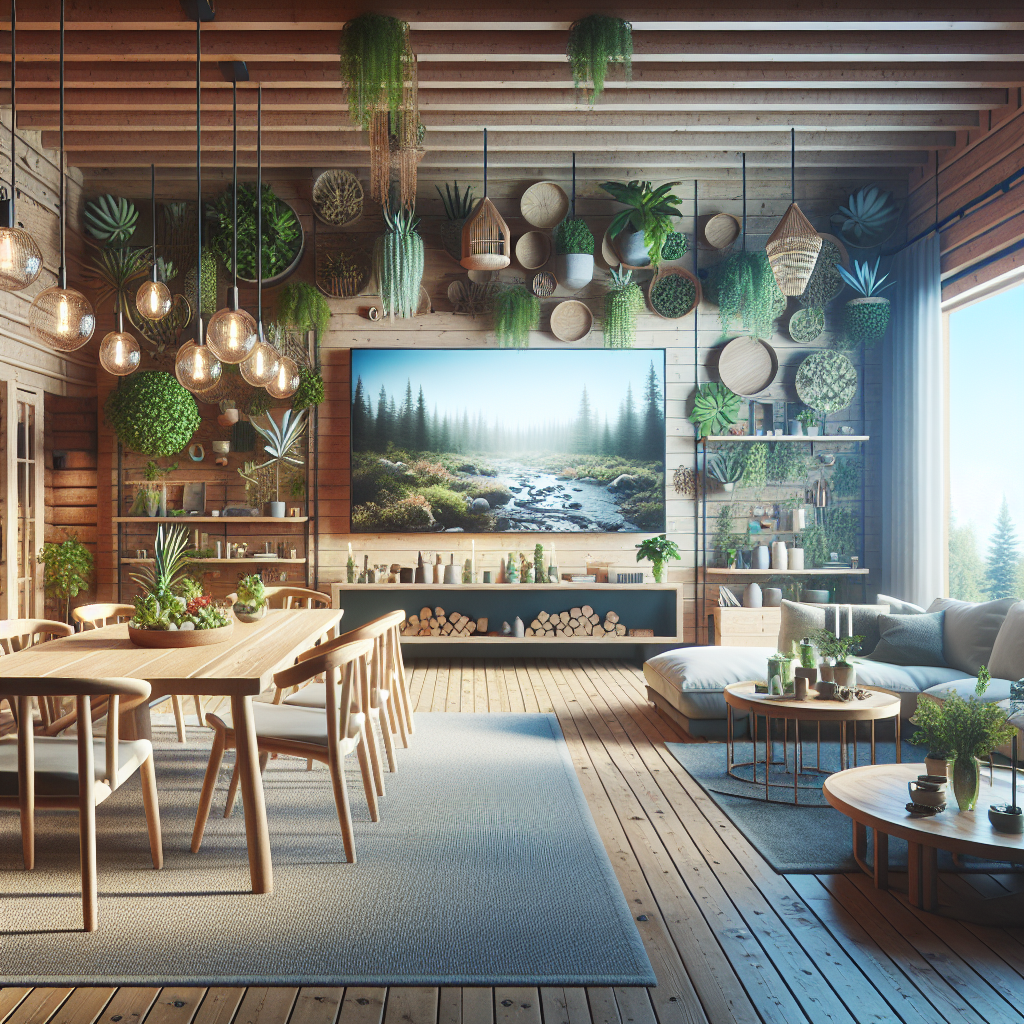 Design Biofilico e a sua relação com o estilo de decoração rustico