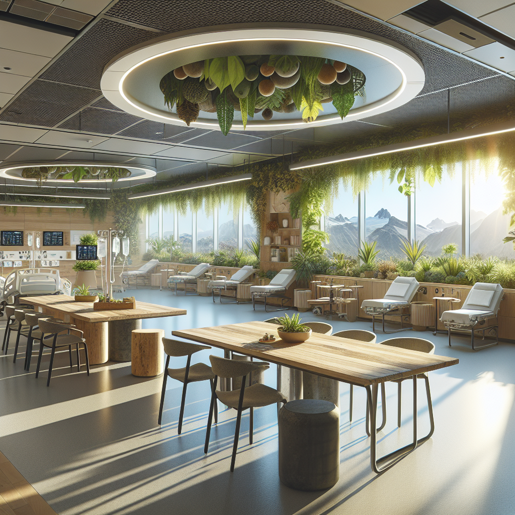 Design Biofílico em Hospitais: Acelerando a Recuperação e Reduzindo o Estresse