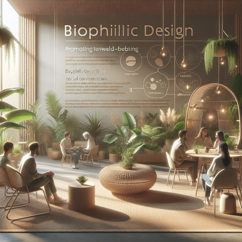 Design Biofílico e Conexão Social: Promovendo a Interação e a Comunidade