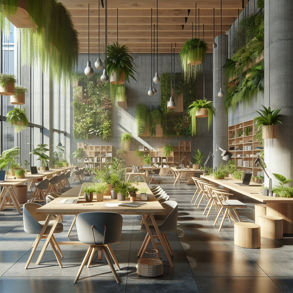Design Biofílico e Produtividade: Aumentando o Desempenho e a Eficiência