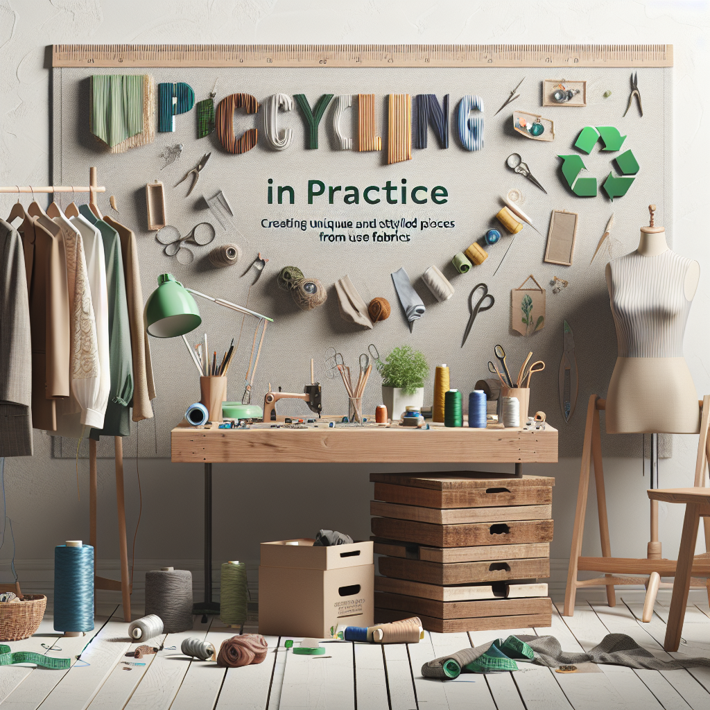 Upcycling de Roupas: Criando Peças Únicas e Estilosas a partir de Tecidos Usados